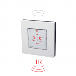 Vir&scaron;tinkinis bevielis patalpos termostatas DANFOSS Icon su infraraudonųjų spindulių ir grindų temperatūros davikliu 24 V, 088U10