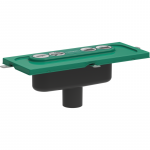 Apatinė dalis du&scaron;o latakui HANSGROHE uBox Universal Base vertical, 01002180