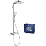 Termostatinė lietaus du&scaron;o sistema HANSGROHE Crometta E 240 Varia, 26785000 + JBL dovana