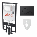 Potinkinis WC rėmo rinkinys ALCADRAIN (4 in 1) plonas 8,3 cm storio