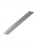Aliuminio reflektorius SEALO AFP 16/17 mm (115 x 1000 x 0,5 mm) / 120 mm, perforuotas