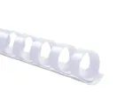 Plastikinė įri&scaron;imo spiralė 19 mm (100 vnt), balta