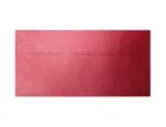Dekoratyviniai vokai Pearl DL red (10)