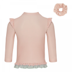 Rausvi maudymosi mar&scaron;kinėliai mergaitei (1-4 m.) - 3-4 m.