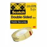 Dvipusė lipni juosta Scotch, 12,7mmx22,8m, skaidri