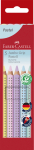 Spalvoti pie&scaron;tukai &bdquo;Faber-Castell Jumbo Grip&rdquo; pasteliniai 5 spalvų