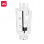 Pie&scaron;tukų drožtukas DELI H508, skaidrus