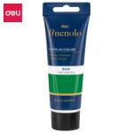 Akriliniai dažai DELI Finenolo 75ml,sultingos  žalios spalvos