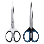 Žirklės DELI 6058 17.5cm soft touch įv. spalvų