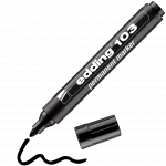 Permanentinis markeris Edding 103, 1,5-3mm, juodos spalvos