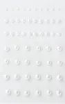 Lipnūs perliukai White 54