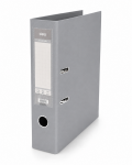 Segtuvas Deli Lever Arch A4, 70 mm, PP/PP, &scaron;viesiai pilkos spalvos