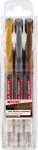 Gelinių ra&scaron;iklių rinkinys Edding 2185, 0.7mm, 3 vnt