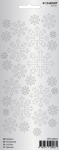 Lipdukai Charlot Snowflakes Silver (Kalėdų)