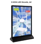&bdquo;T&ldquo; formos reklaminis LED stovelis K-6334