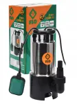 FLO 79792 1100W panardinamasis siurblys ne&scaron;variam ir &scaron;variam vandeniui (INOX)