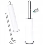 Vilde tualetinio popieriaus stovas, metalinis, juodas, 60 cm