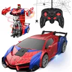 Nuotoliniu būdu valdomas &bdquo;Spider&ldquo; automobilis-robotas 2 viename, &scaron;viesa ir garsas