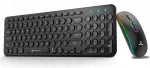 Belaidis klaviatūros ir pelės rinkinys Triadyn DAPHNIS Bluetooth RGB SLIM