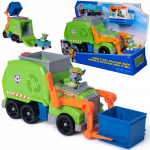 PAW Patrol Rocky &scaron;iuk&scaron;liavežė &ndash; Deluxe gelbėjimo transporto priemonė su figūrėle ir priedais