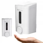 Sieninis skysto muilo ir dezinfekcijos dozatorius Faneco 0,5l baltas PZH