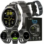 CUBOT GT5 sportinis vandeniui atsparus i&scaron;manusis laikrodis su GPS, AMOLED ekranu ir daugiakalbiu meniu (EN, RU, PL)