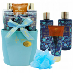 Aurora Elegance dovanų rinkinys, 5 kosmetikos priemonės kosmetinėje, Jasmine