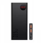 BASEUS i&scaron;orinė baterija 10000mAh 22.5W greitas įkrovimas USB USB-C LIGHTNING MICRO
