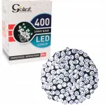 &bdquo;Goliat&ldquo; kalėdinė girlianda, 400 LED, skirta naudoti lauke, &scaron;altai balta