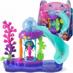 Gabby's Dollhouse filmo spalvingo akvariumo rinkinys su Gabi ir Mericatu figūrėlėmis