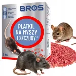 BROS Płatkil jaukas pelėms ir žiurkėms, 1 kg &ndash; veiksminga apsauga
