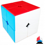 Originali MoYu 2x2 loginė dėlionė &ndash; greita, sureguliuotas kubas + stovas