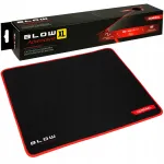 BLOW žaidimų pelės kilimėlis 350x440 XL biuro juodas elastingas kilimėlis