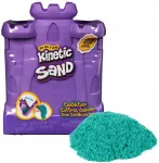 &bdquo;Kinetic Sand&ldquo; kinetinis smėlis &bdquo;Pilies lagaminėlis&ldquo; su turkio spalvos smėliu ir formelė
