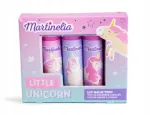 Vaiki&scaron;kų lūpų balzamų rinkinys Martinelia Little Unicorn Lip Trio, 3 vnt.
