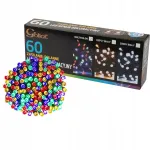 Goliat 60 LED įvairiaspalvė saulės energija maitinama kalėdinė girlianda, 8 m