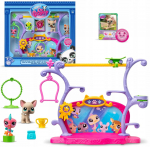 LITTLEST PET SHOP rinkinys PETS GOT TALENT scena su figūrėlėmis + dovana