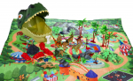 Dinozaurų pasaulis kilimėlis figūrėlės ypač kokybi&scaron;kas