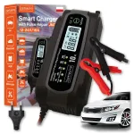 &bdquo;Zenwire&ldquo; 12 V / 24 V, 10 A automobilio akumuliatorių įkroviklis su atkūrimo funkcija