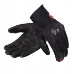 Motociklinio pir&scaron;tinės Rebelhorn GAP III Lady BLACK/FLUO RED