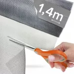 NextHook - PILKYS tinklelis metrais 1,4 m x 1 m, MOSKITINIS tinklelis i&scaron; stiklo pluo&scaron;to