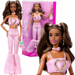 Lėlė Barbie Deluxe #12 Style Pink Denim madingų drabužių rinkinys + aksesuarai