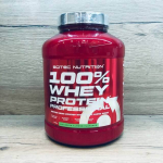 Scitec 100% Whey Protein Professional - 2350g Baltas &scaron;okoladas-bra&scaron;kės