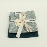 DANI-MARC muslino merliukai dvigubi 30x30, 2 vnt.