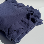 DANI-MARC muslino pledas vaikams, 100x130, tamsiai mėlyna