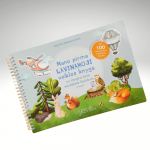 Mano pirma lavinamoji veiklos knyga su daugkartinio naudojimo lipdukais