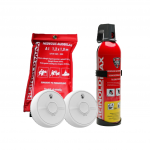 Prie&scaron;gaisrinis rinkinys dviejų kambarių būstui Euratech