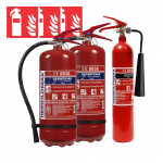 Prie&scaron;gaisrinis rinkinys dirbtuvėms Euratech