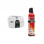 I&scaron;manaus anglies monoksido detektoriaus ir gesintuvo rinkinys EUR-15