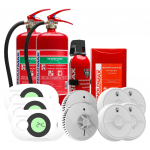 Prie&scaron;gaisrinis rinkinys namui Euratech Plus